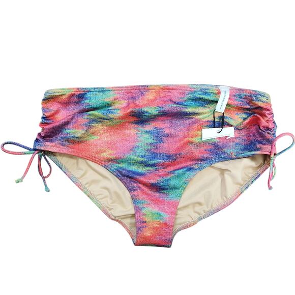 PRIMADONNA Swim Bikini Bottoms M Multicolor Beach Vacation Resortwear Mermaid - Picture 1 of 7